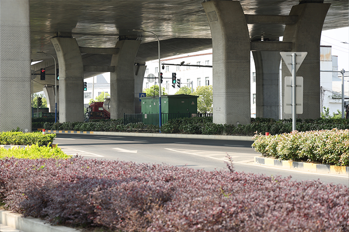 機(jī)場路高架西延